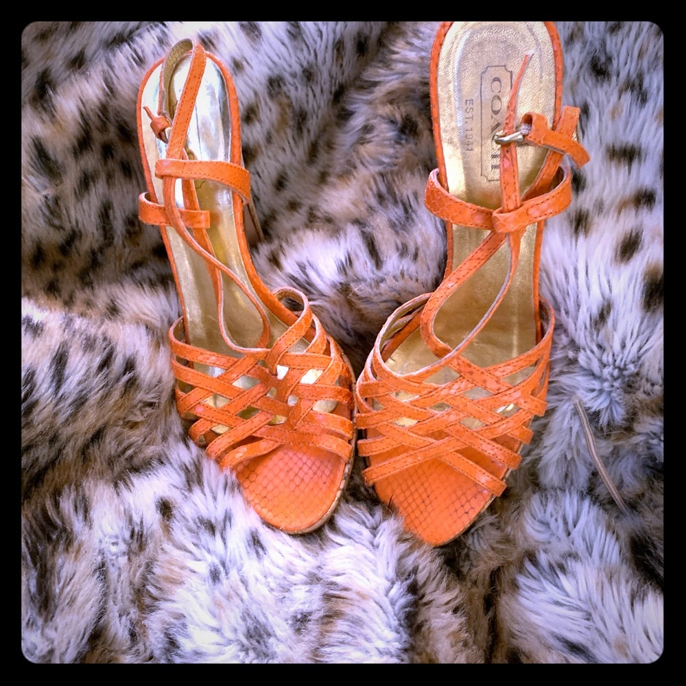 Coach sandals